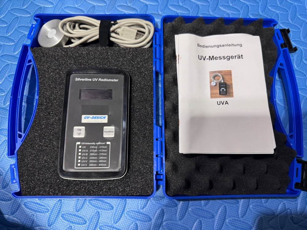UV-Design UV-A Silverline RADIOMETER