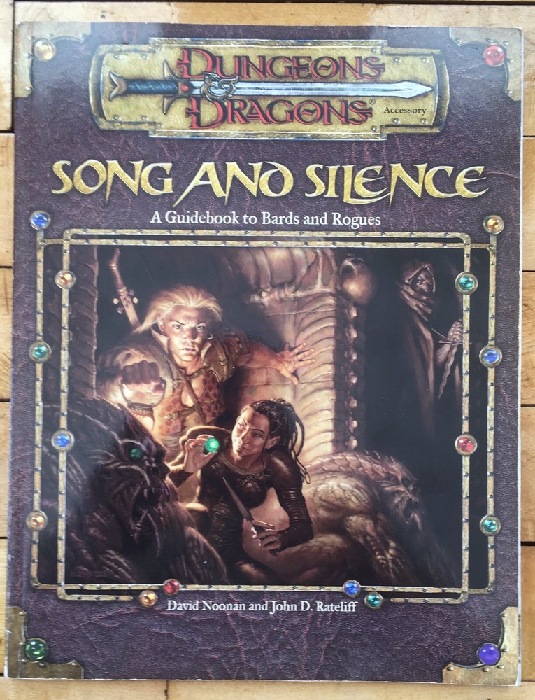 Dungeons & Dragons Guidebook Bards Rogues Song And Silence