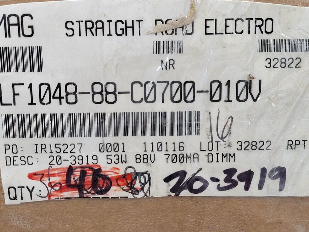 LF1048-88-C0700-010V HIGH PERFECTION TECH, LED DRIVER ROHS