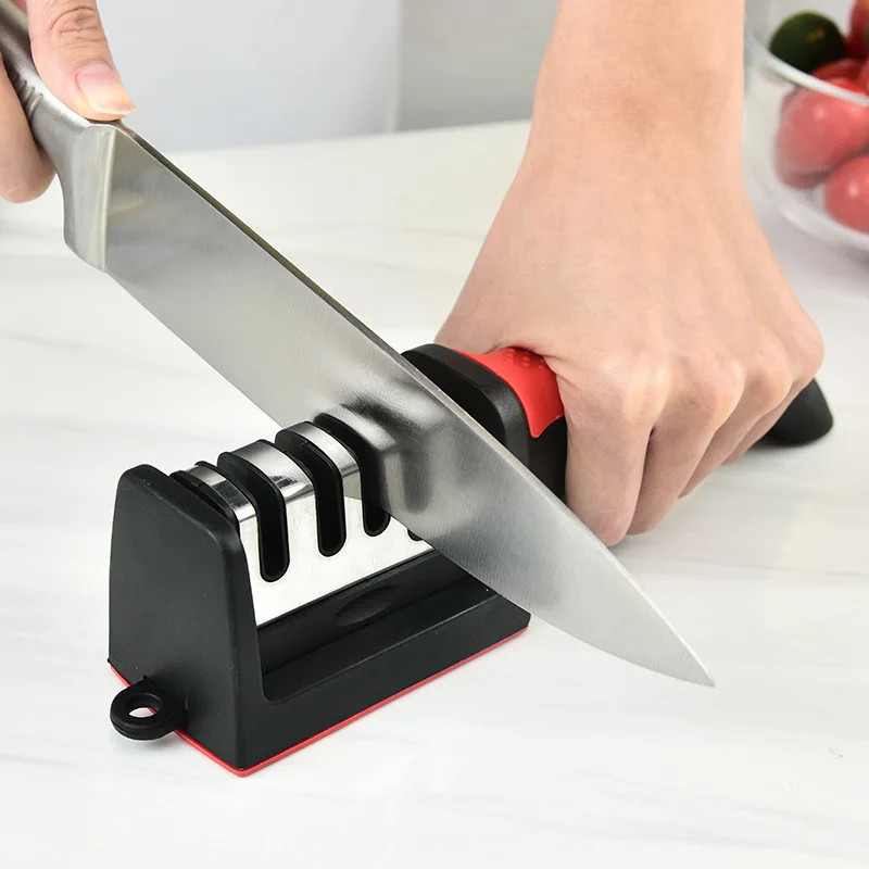 4-Segment Knife Sharpener Multi Functional Handheld Sharpening Tool