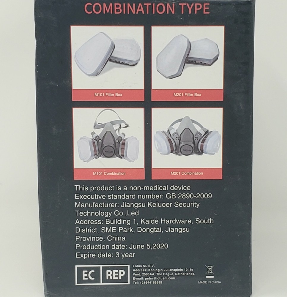 Half Facepiece, Universal Version