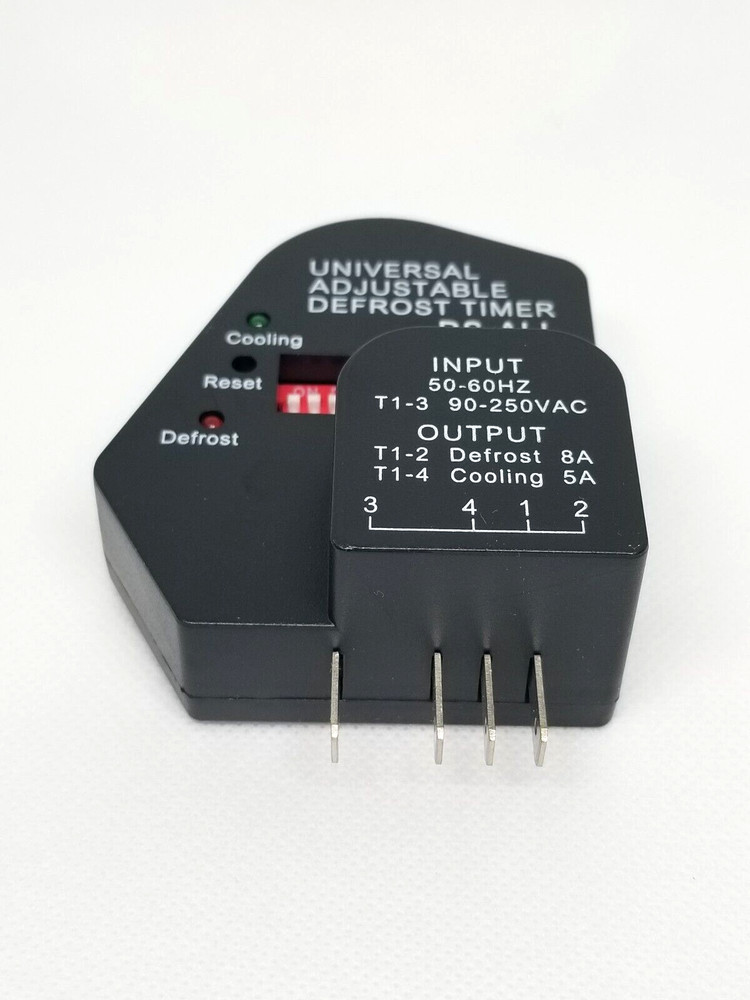 Universal Refrigerator Adjustable Defrost Timer Control Solid state 120 Volt