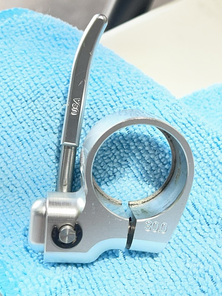 Paul Components Quick-Release Seatpost Collar Silver 30.0mm