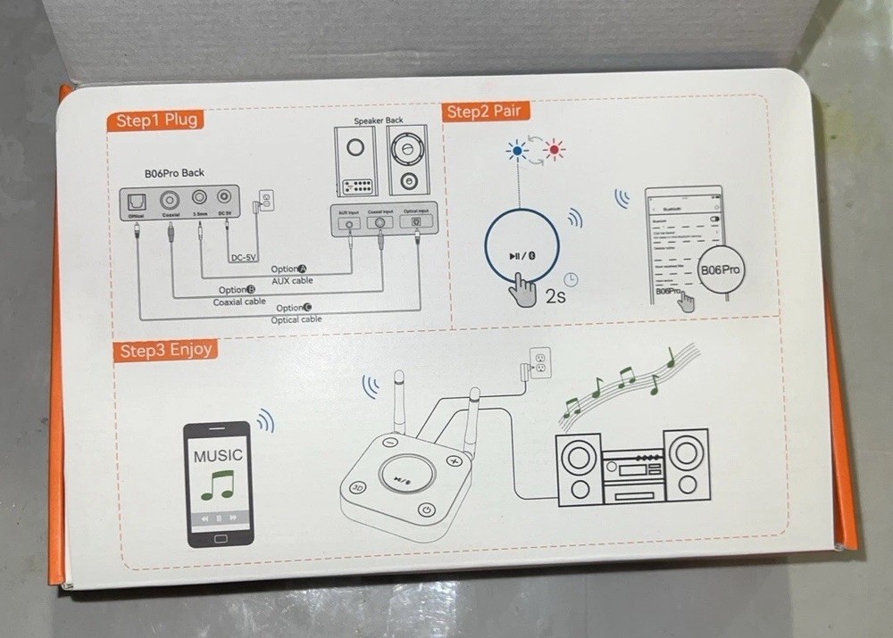 1Mii B06Pro Long Range Wireless Audio Receiver YeeMall Innovations Made In China