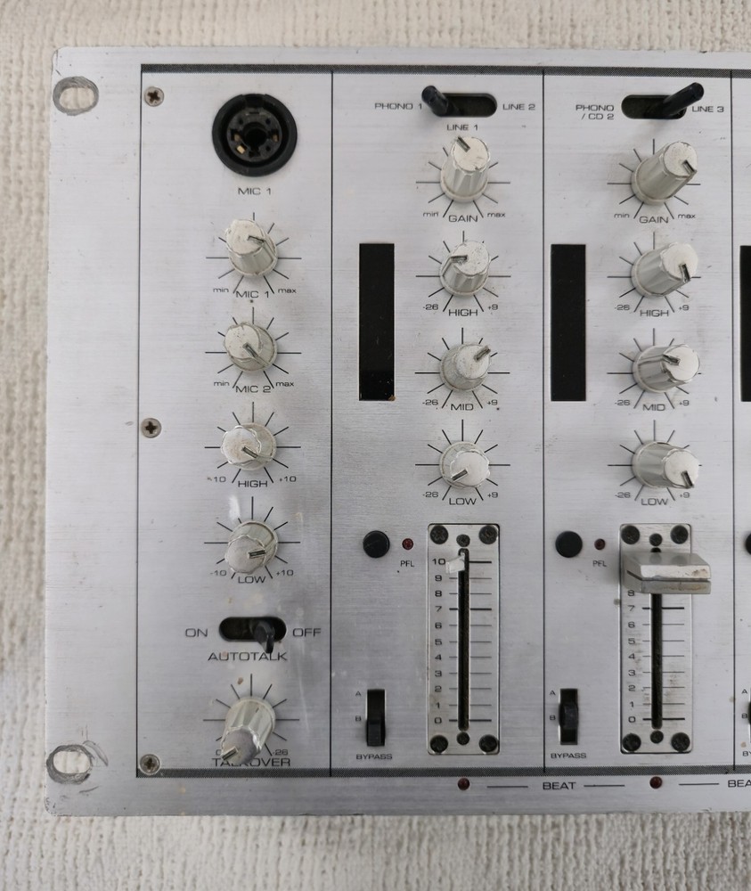 Stanton RM-80 Professional Stereo Mixer Clean Great Shape Untested Nice!