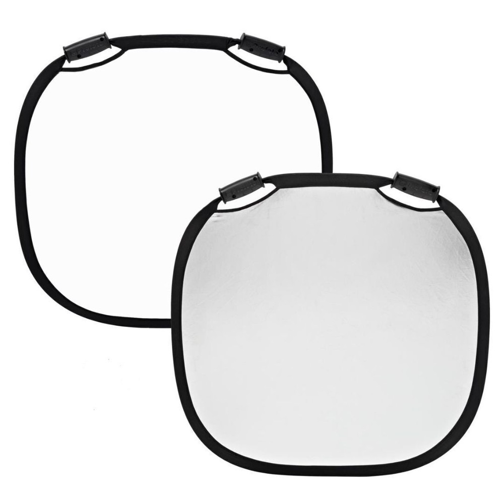 Profoto Collapsible Medium Reflector Silver White with Foldable Metal Frame