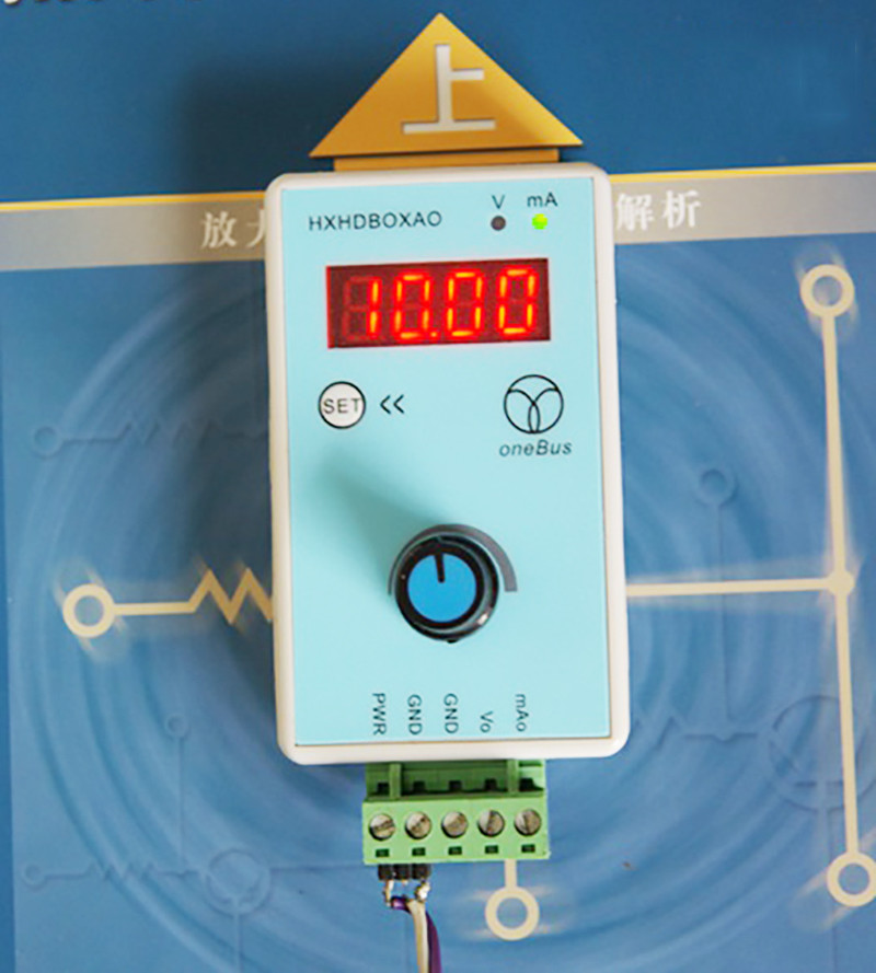 0-10V/2-10V Handheld Signal Generator Current Voltage Analog Output Meter Tester