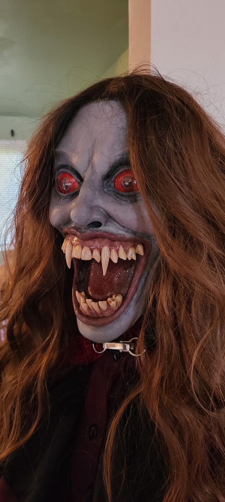 Life-Size Full Body Countess Dracula Female Vampire Prop - Halloween - Horror