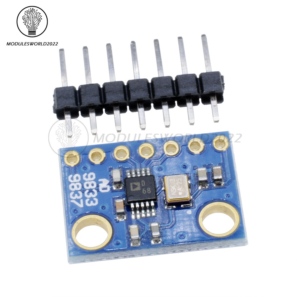AD9833 DDS Signal Generator Module Programmable Microprocessors Sine Square Wave