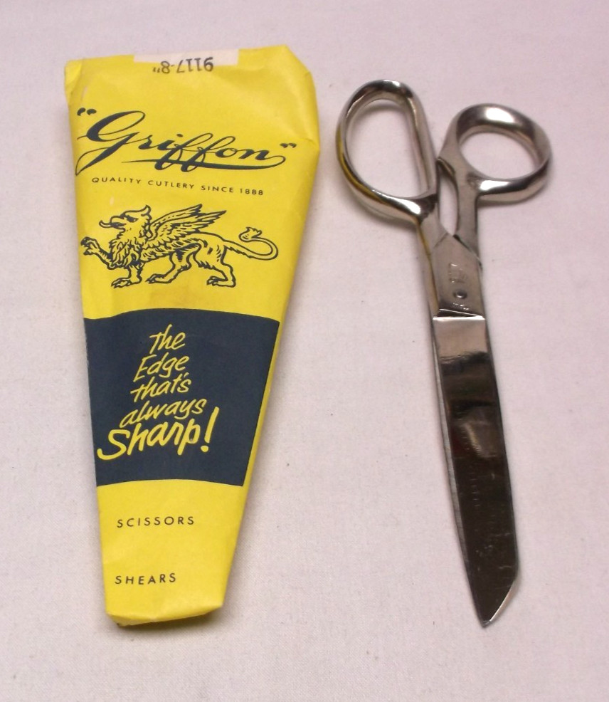 NOS Griffon 9117-8" Scissors Italy