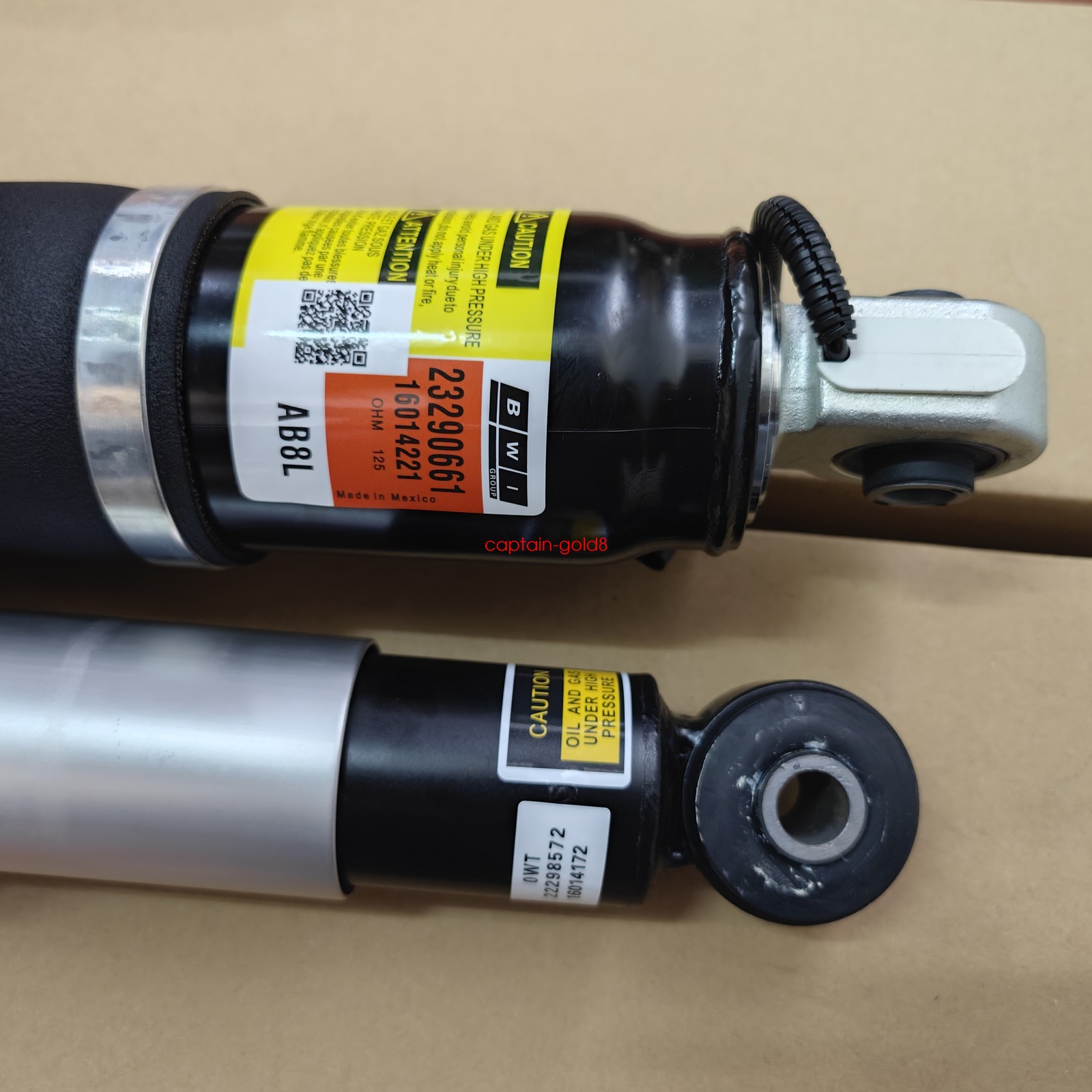 OEM 2X Rear Air Shock Absorbers 84176675 For Escalade Suburban Tahoe Yukon 15-20