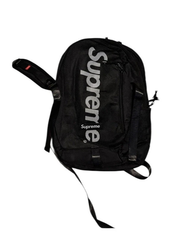 Supreme SS20 Black Mesh Backpack