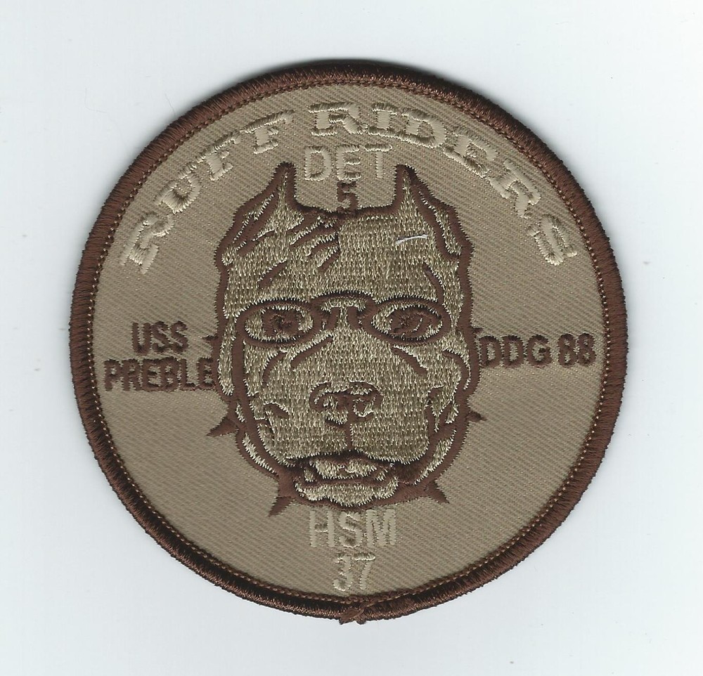 HSM-37 DET 5 DDG-88 "RUFF RIDERS" desert patch