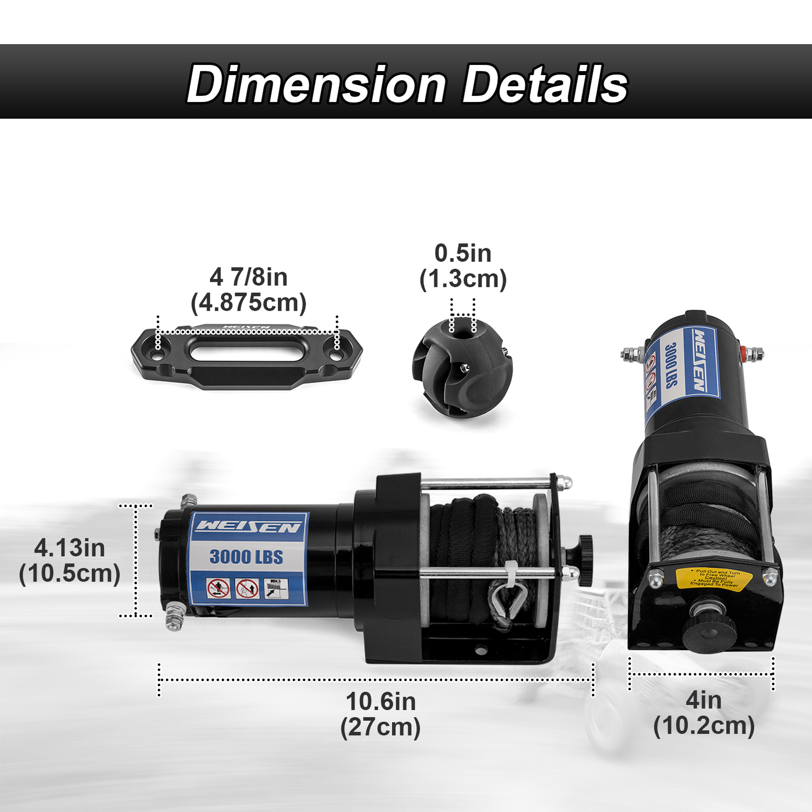 For Polaris Sportsman 570 Winch and Mount Plate Kit 2014-2025 3000 lbs ATV