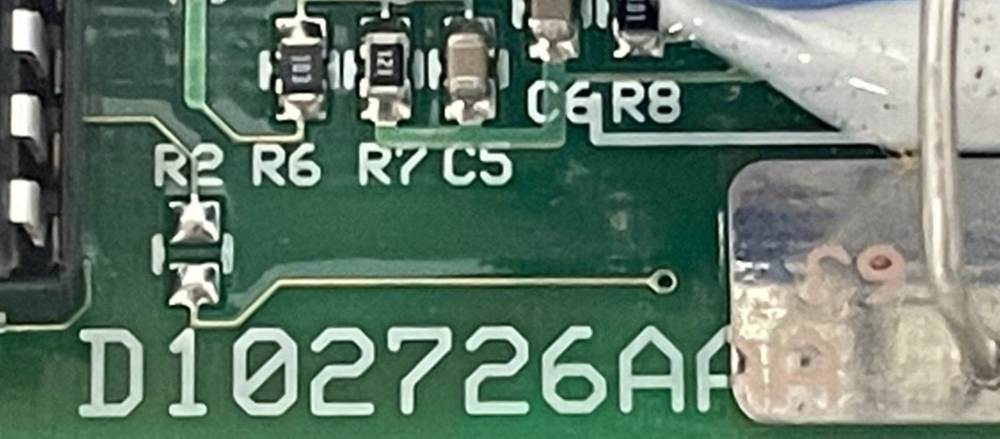 USED D102726AAA Circuit Board D102726AFA