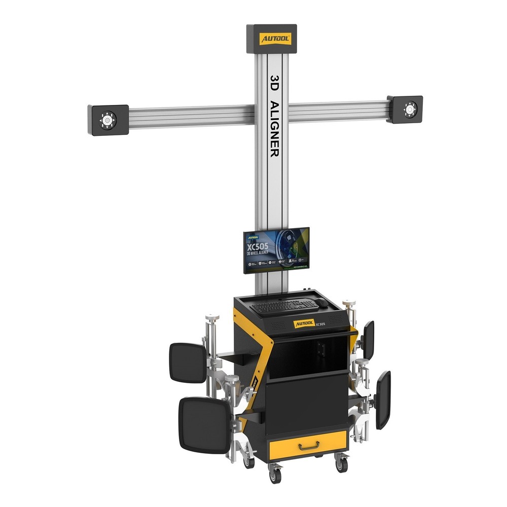 AUTOOL 3D Wheel Alignment Machine Tracking Tire Aligner System Fully Automatic