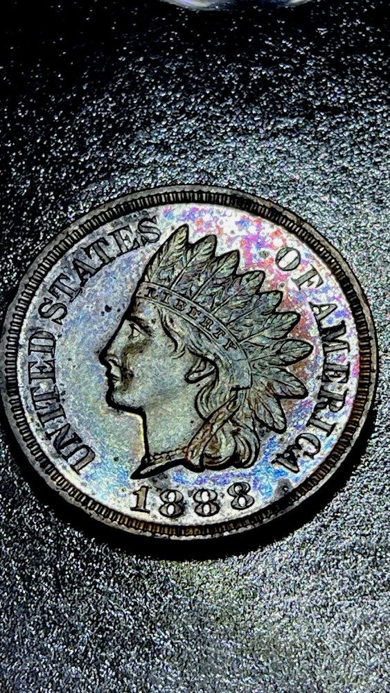 * 1888 * PRISTINE++ GEM PROOF INDIAN HEAD PENNY * MS+ NICE COIN