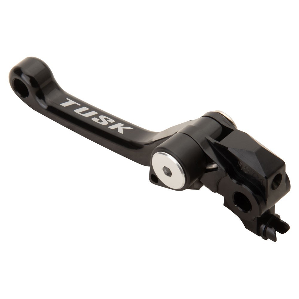 TUSK Folding Lever Set Black for Honda CRF250R 2007-2026 and CRF 450R 2007-2020