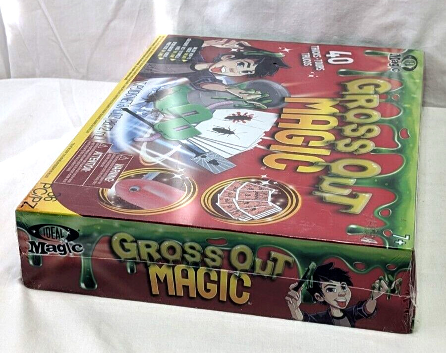 IDEAL Gross Out Magic unopened box with 40 tricks dated 2018