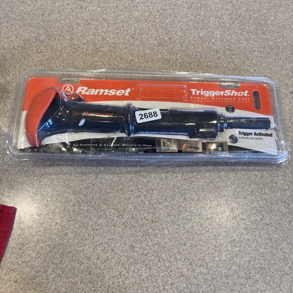 Ramset 40066 Trigger Shot Activated .22 Caliber Powder Actuated Tool Single New