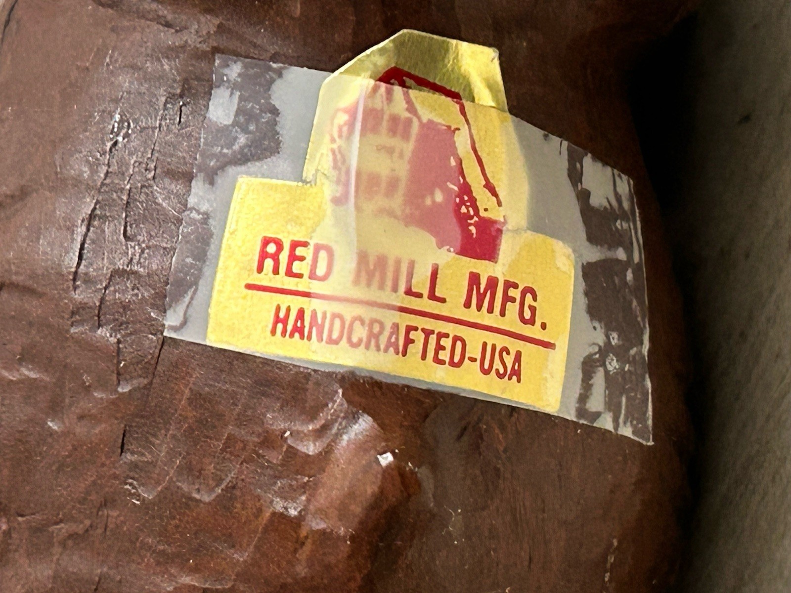 Vintage REDBULL Mfg. 7" Bull Animal Figurine