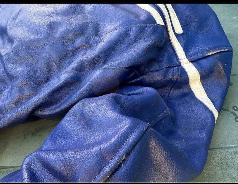 Captain America Motorcycle Jacket Large