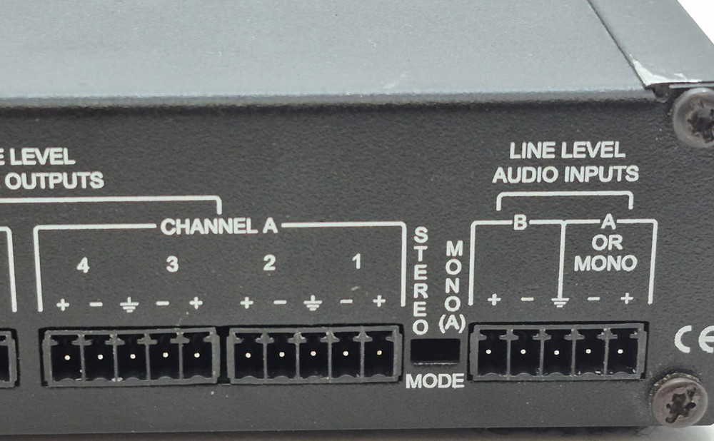 RDL RU-ADA4D Audio Sound Distribution Amplifier