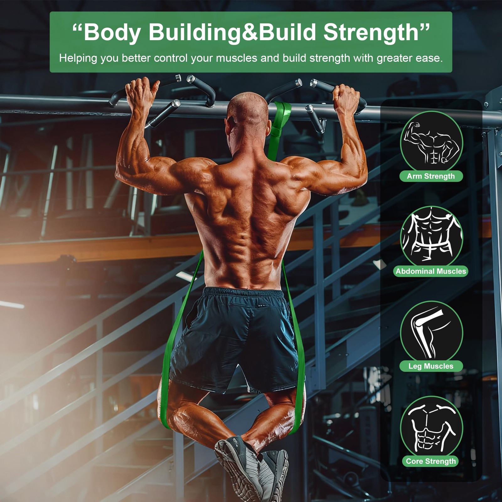 Resistance Bands,Exercise Bands,Workout Bands,Resistance Bands Set for Legs,P...