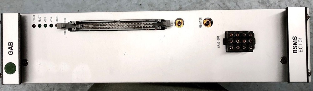 Bruker GAB BSMS ECL01 Gradient Amplifier Module
