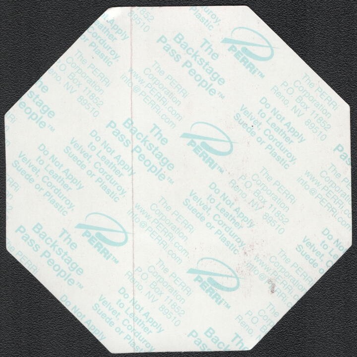 Area 2 Festival Backstage Pass - 2002 Cloth Pass