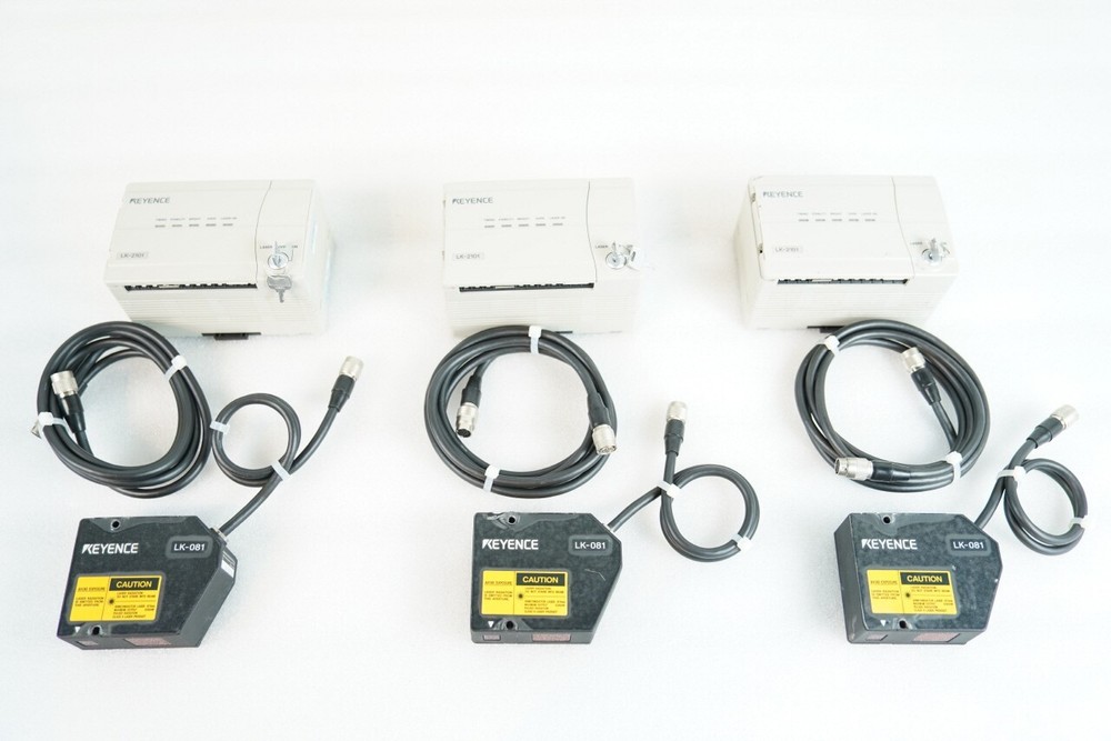 1PC KEYENCE LK-2101 Displacement Controller+LK-081 Laser Sensor+ Cable