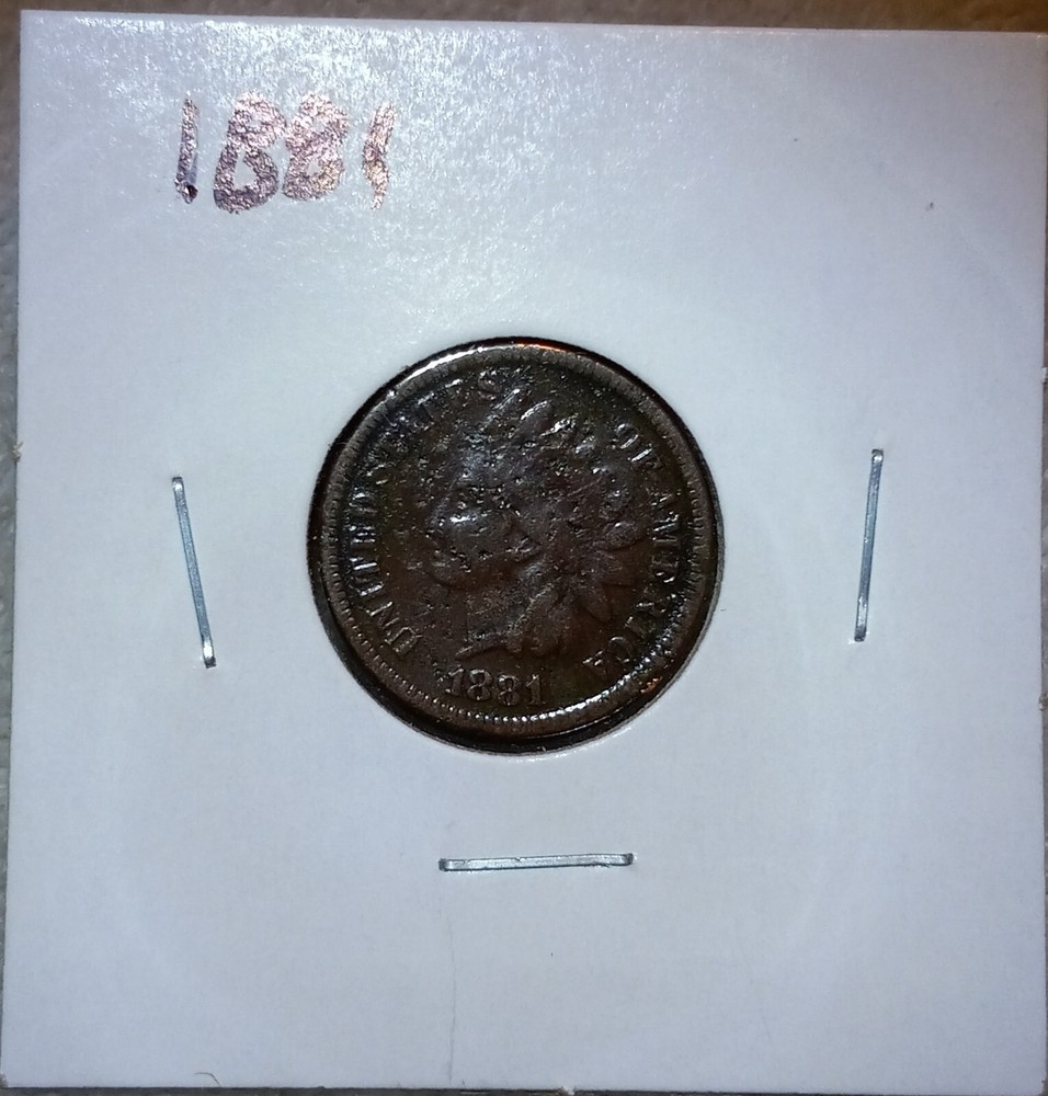1881 Indian Head Small Cent