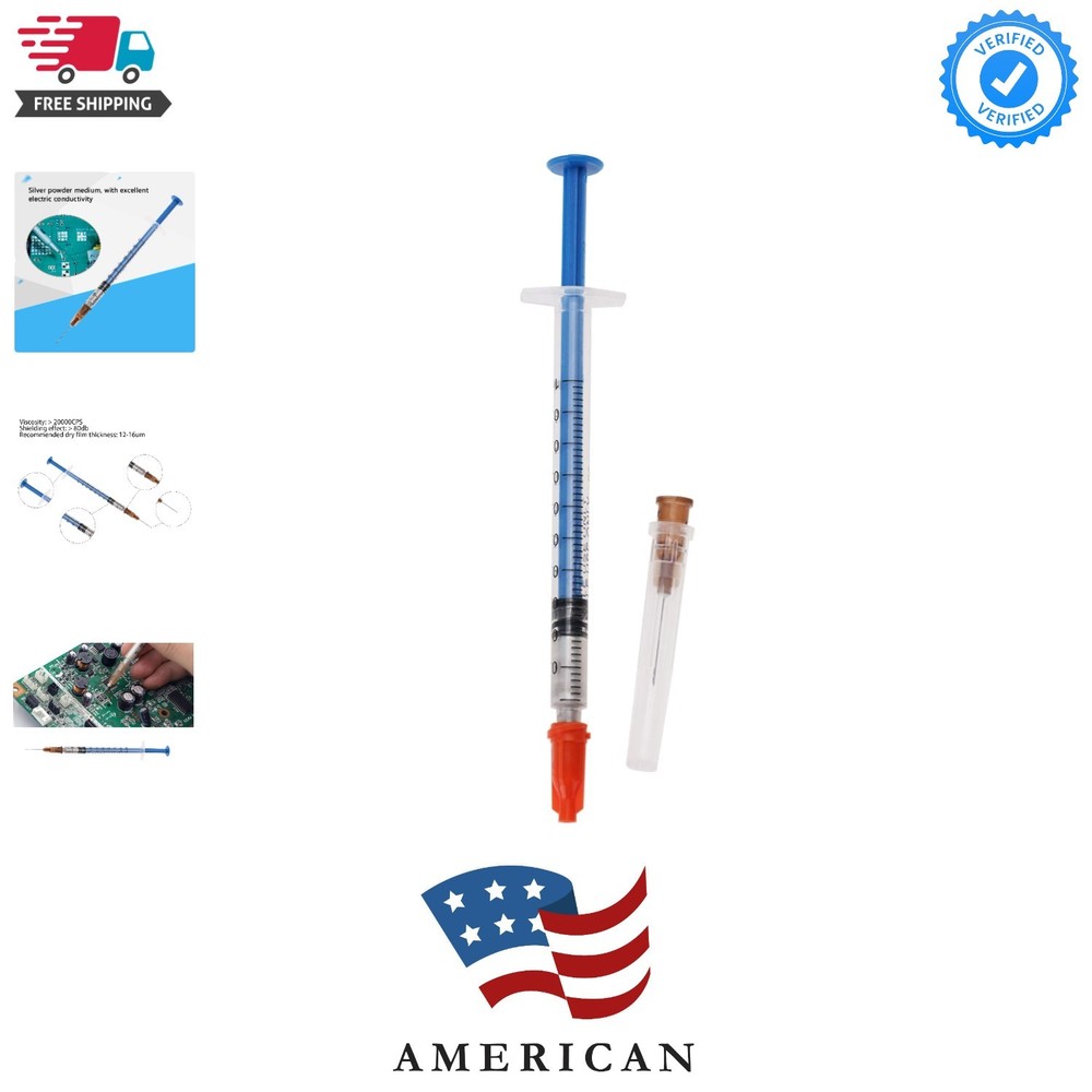 Silver Conductive Paste - Wire Glue Paste Paint Pen for Electronics Repair 0.2ml