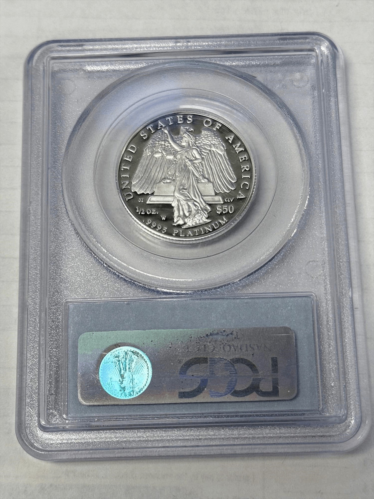 2008 $50 Proof Platinum Eagle PCGS PR 70