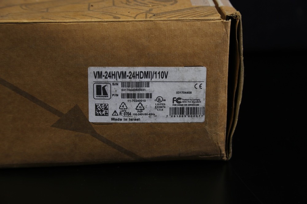 Kramer VM-24H HDMI Distribution Amplifier Switcher