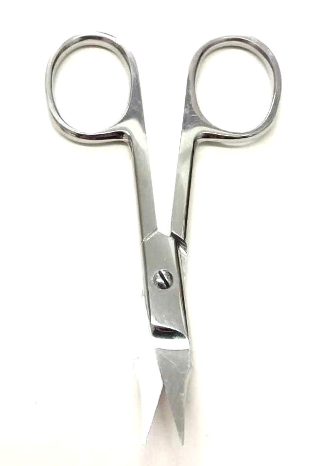 Precision Arrow Point Fly Tying Curved Scissors RAZOR SHARP 3.5" Stainless Steel