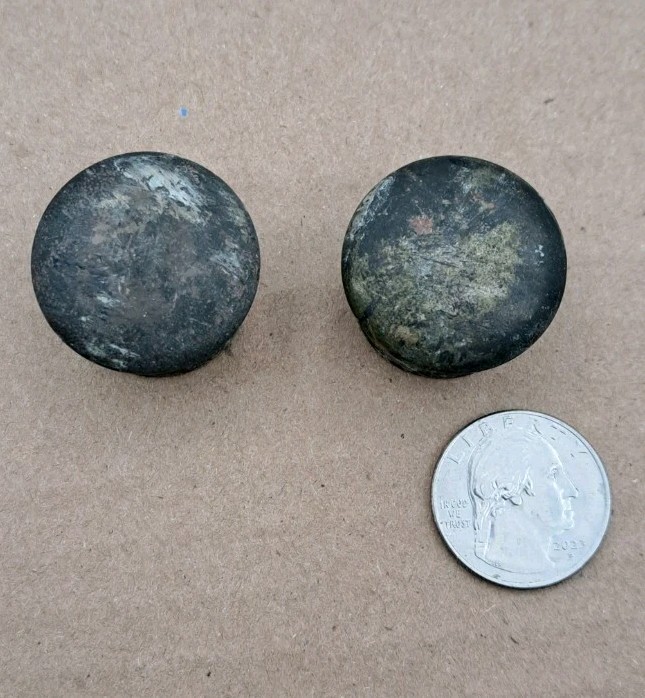 Antique Drawer Pulls Door Dresser Handle Knobs Cabinet Crome Hardware Pair