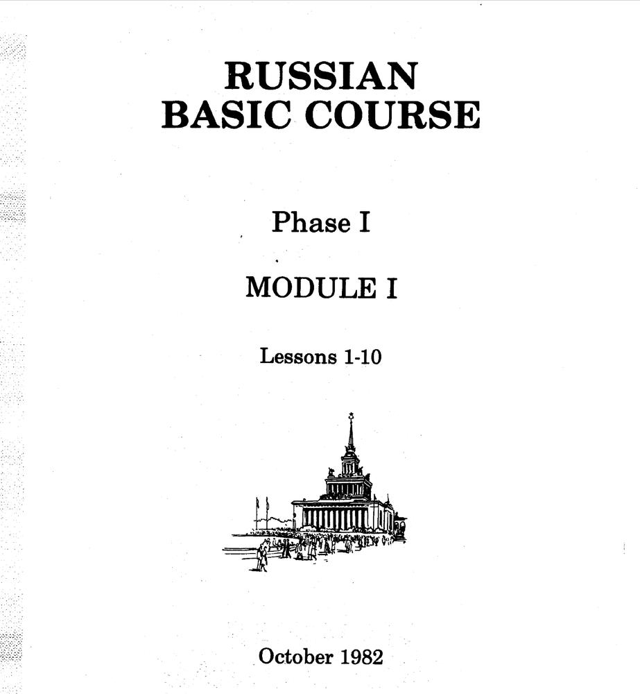 5,014 page RUSSIAN DEFENSE LANGUAGE INSTITUTE DLI Basic Text + MP3 Audio on CD