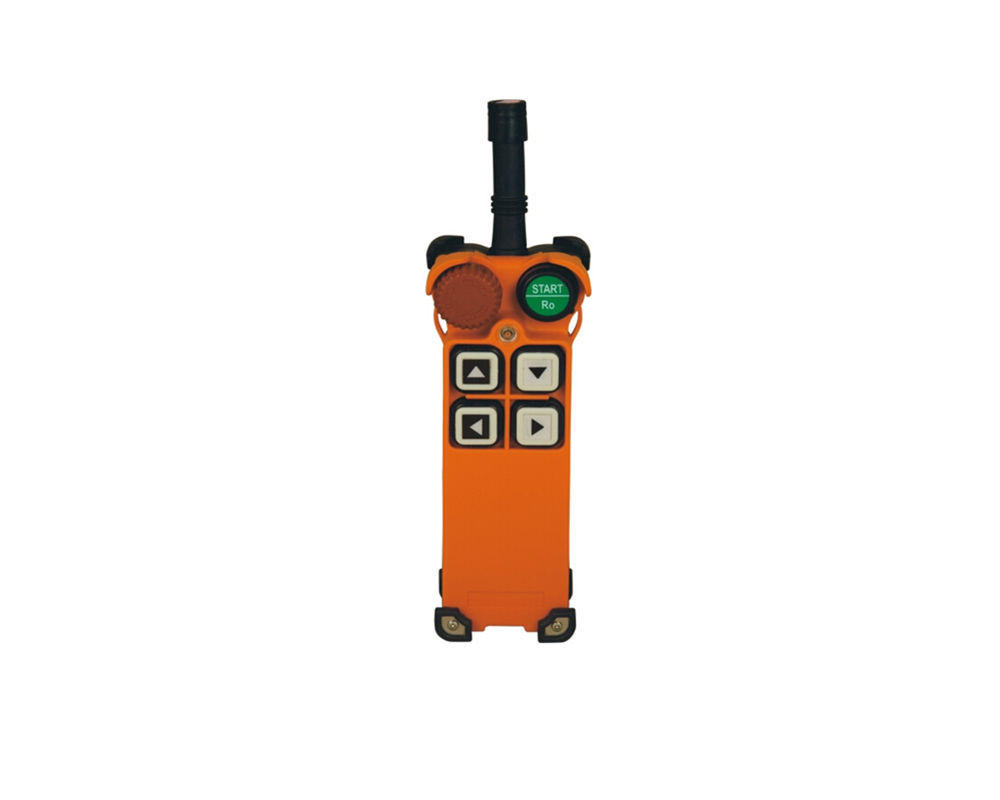 Transmitter+Receiver Radio Industrial Wireless Remote Control Crane 4 Buttons