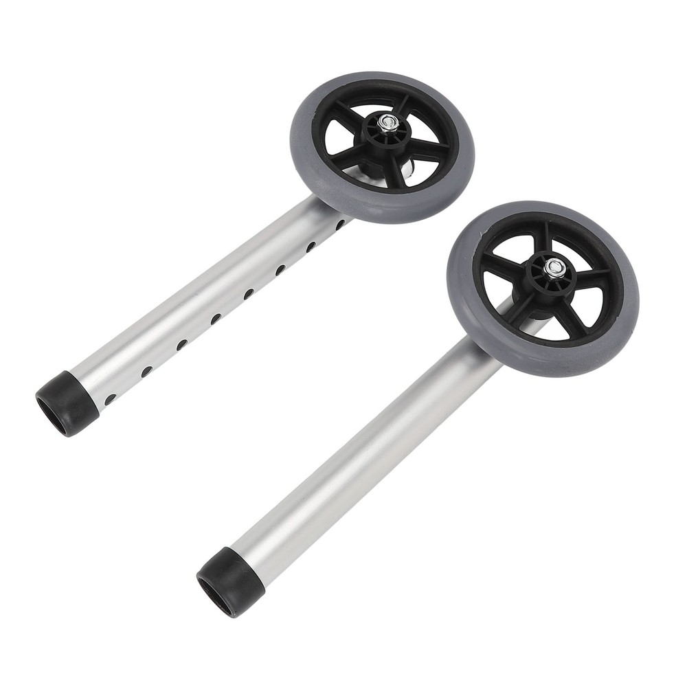 2Pcs Adjustable Walker Wheels For Elderly Mobility Aid Accessories