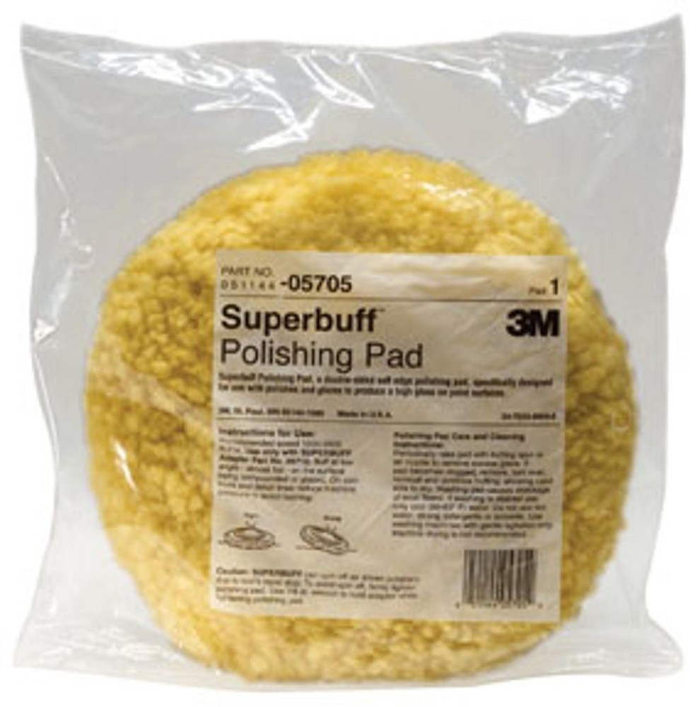SUPERBUFF POLISHING PAD 9IN MMM-5705 Brand New!