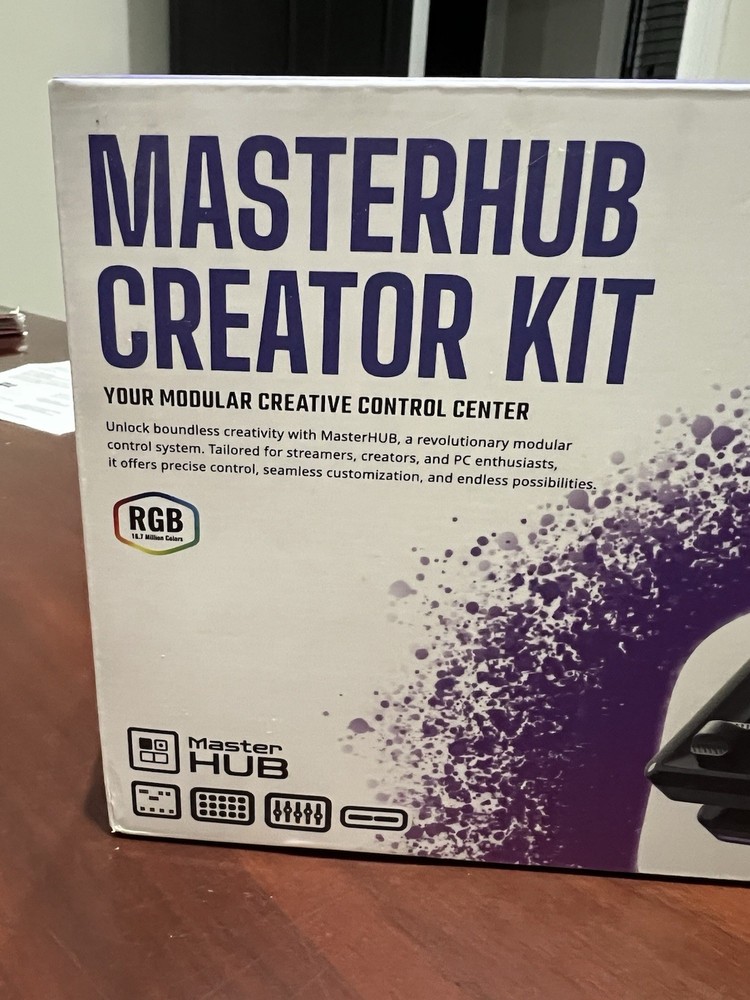 New MasterHUB Creator Kit: Fully Modular Creative Control Center - Sealed New