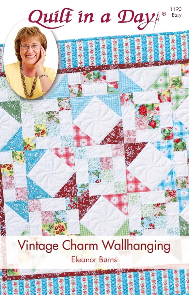 Vintage Charm Wallhanging Pattern by Eleanor Burns