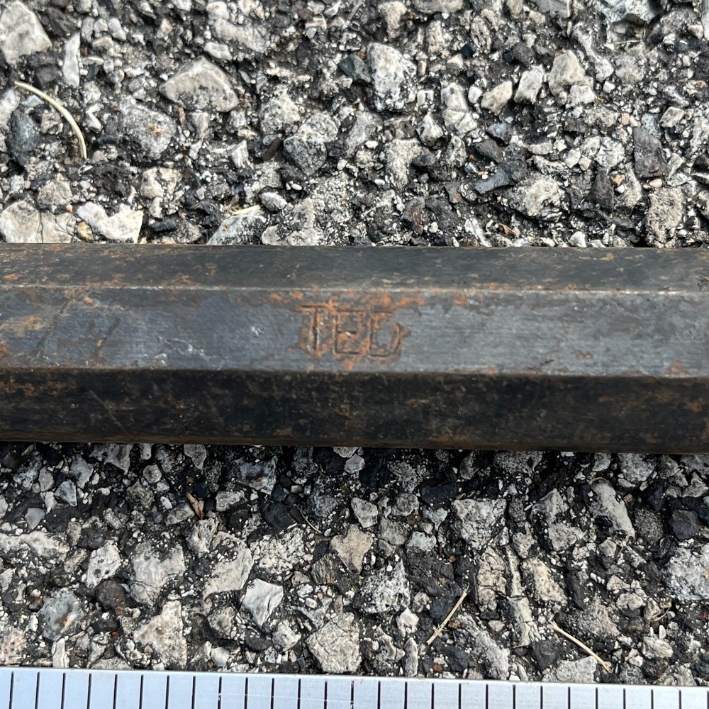 TED 1" USA COLD CHISEL Tool 9" Long Black