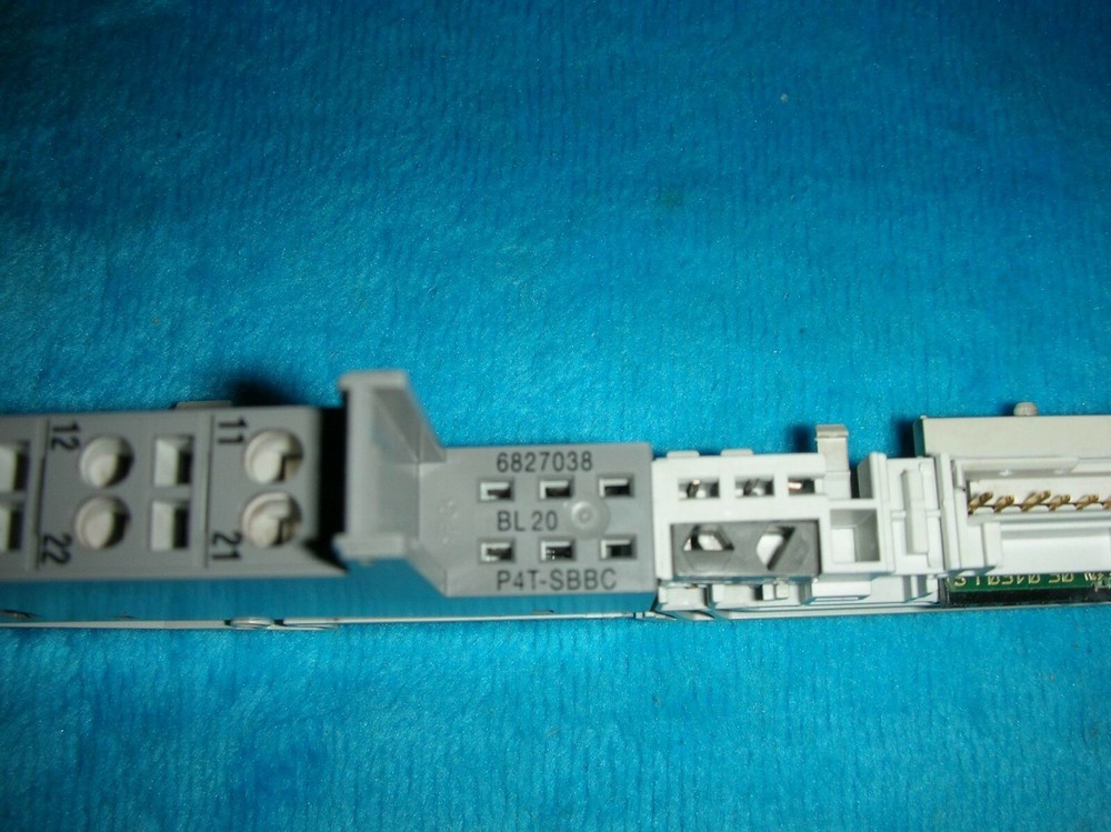 2PC REXROTH BL20-P4T-SBBC 6827038