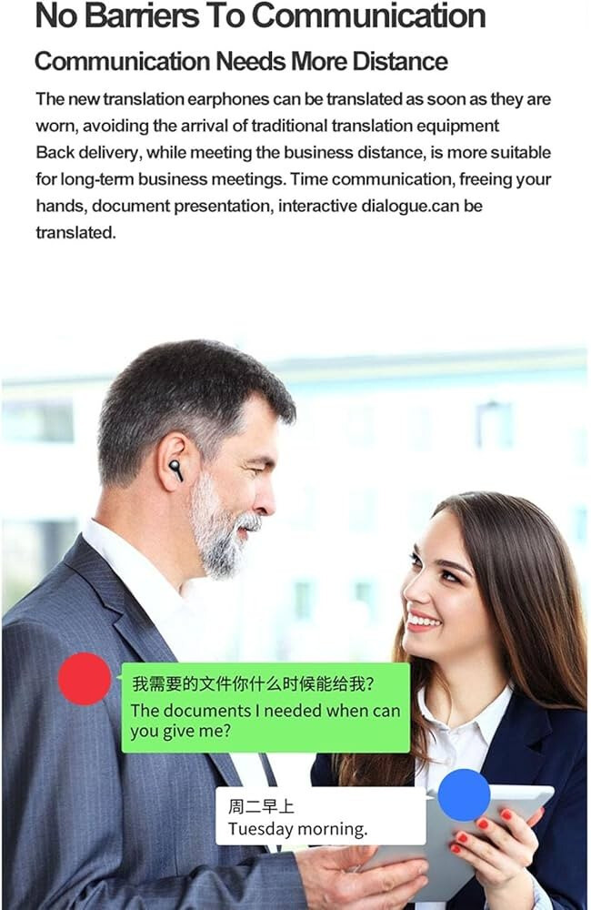 AI Language Translator Device Real-time Smart Instant Voice 150+ Languages