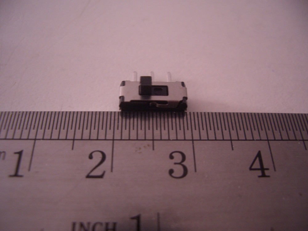 micro switches, switch ON OFF, two position, 3-pin side, 9mm x 4mm, QTY. 4pcs