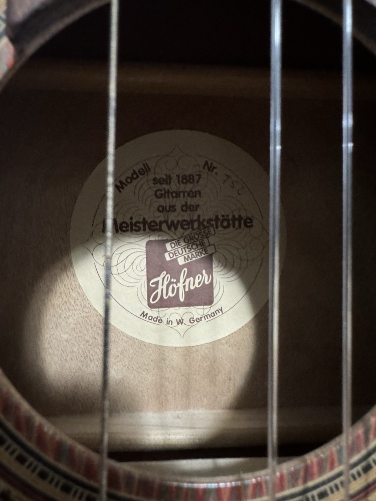 Hofner Classical Acoustic Guitar