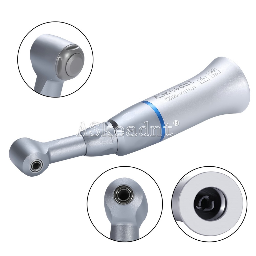 1-10 NSK Type Dental Low Slow Speed Push Button Contra Angle Handpiece E-type AS