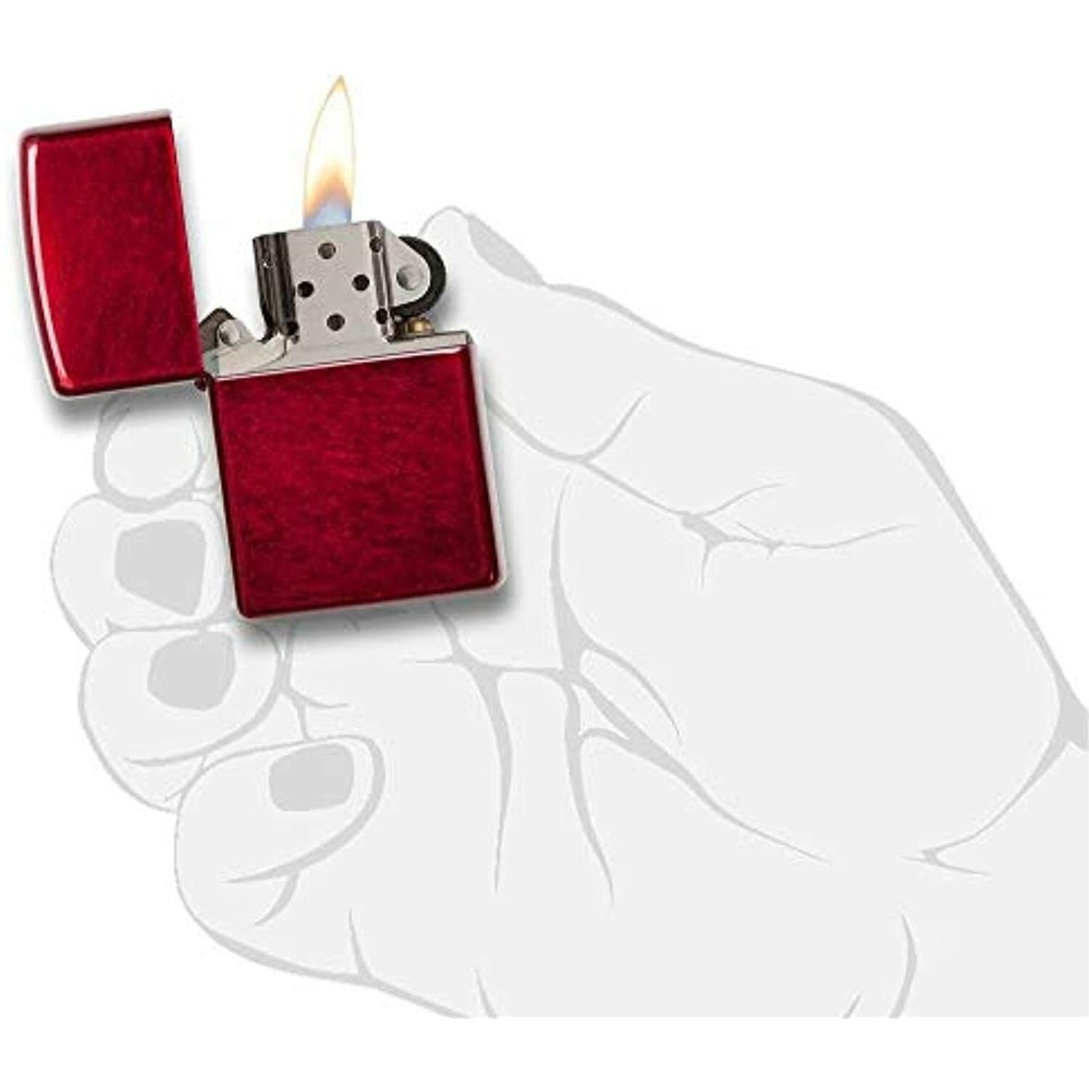 Zippo Candy Apple Red Pocket Lighter
